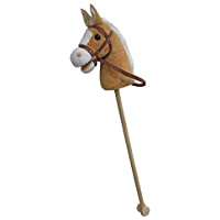Los mejores  - Sweety Toys My Donner Cheval Très beau et particulièrement doux Beige-or avec crinière blanche Bruit de galop et…